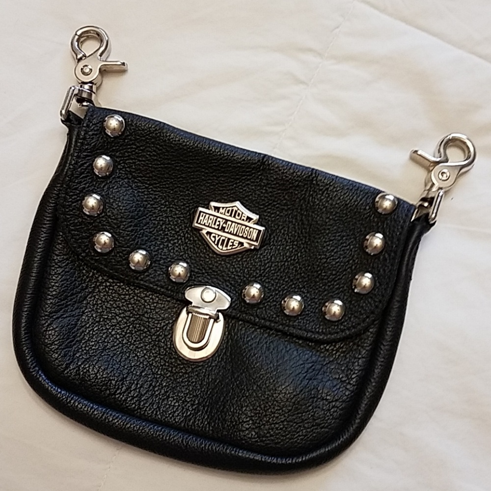 Harley Davidson Clip Purse